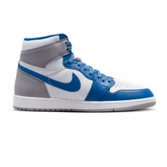 Authenti  Air Jordan 1 High OG Ture Blue GS