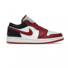 Authentic Air Jordan 1 Low Opposite Black Toe GS