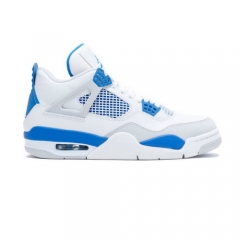 Authenti Air Jordan 4 Retro Military Blue