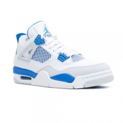 Authenti Air Jordan 4 Retro Military Blue