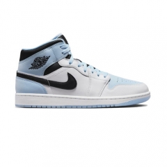 Authentic Air Jordan 1 Mid SE Ice Blue 2023