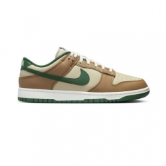 Authentic Nike dunk Low Retro Rattan Gorge Green GS