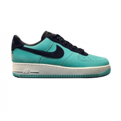 Authentic Co x Nike Air Force 1 Low Blue Black GS