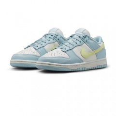 Authentic Nike Dunk Low Ocean Bliss Citron Tint GS