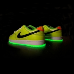 Authentic Nike Dunk Low Glow in the Dark