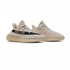 Authentic Adidas Yeezy 350 V2 Beige Black GS