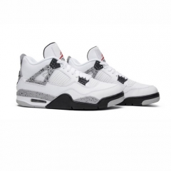 Authentic Jordan 4 Retro White Cement Women