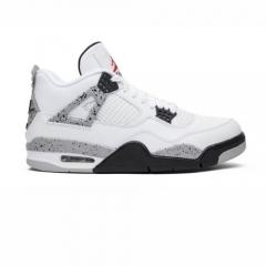 Authentic Jordan 4 Retro White Cement