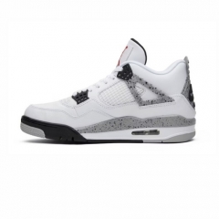 Authentic Jordan 4 Retro White Cement