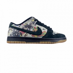 Authentic Supreme x Nike SB Dunk Low Rammellzee