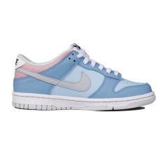 Authentic Nike SB Dunk Low Mist Blue Pink Grey Customized