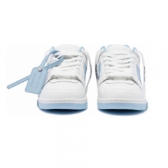 Authentic Off‑White Out of Office OOO Low Tops White Blue