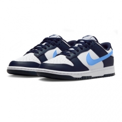 Authentic Nike Dunk Low Midnight Navy University Blue