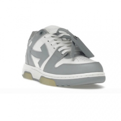 Authentic Off‑White Out of Office OOO Low Tops Grey White