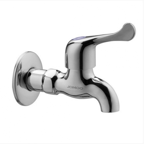 Jomoo Outdoor Faucet 7101-238 Polished Chrome Wall Mount Single Cold Water Garden Tub Faucet