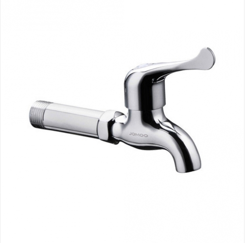 Jomoo Garden Tub Faucet 7118-220 Brushed Nickel Faucet With G1/2" Adapter Outdoor Sink Faucet