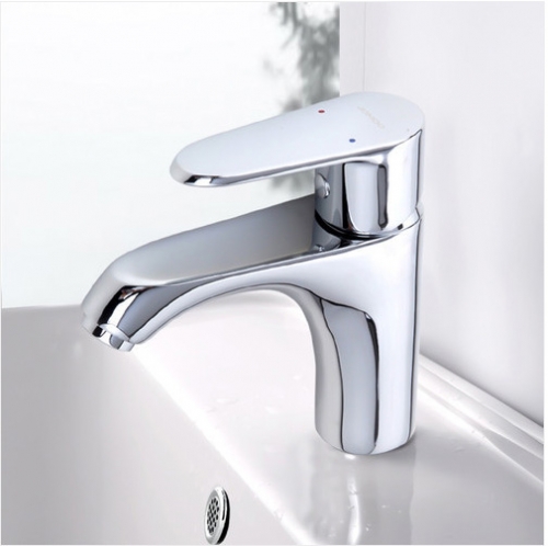 Jomoo Bathroom Faucets 32146 Polished Chrome Single Hole Bathroom Faucet