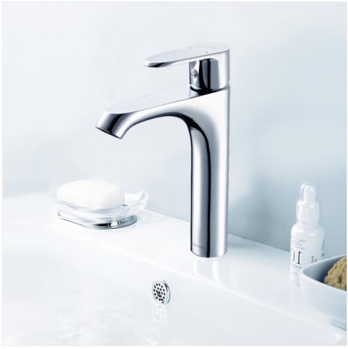 Jomoo Bathroom Faucets 32153 Bathroom Faucets In Brushed Nickel Single Hole Bathroom Sink Faucets