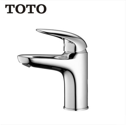 TOTO Bathroom Faucet TLS03302B TOTO Polished Chrome Brass Bathroom Faucets Single Handle Bathroom Faucet Without Drainer