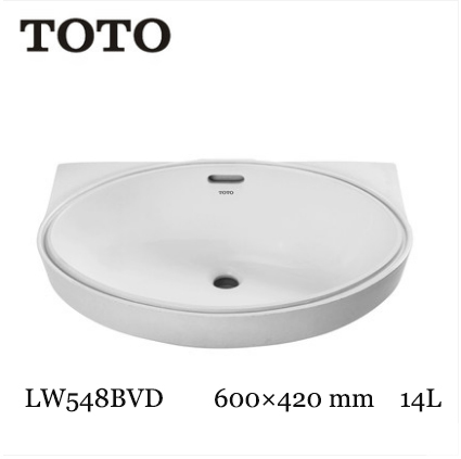 TOTO Bathroom Sink LW548BVD Vessel Sink Vanity TOTO Cefiontect
