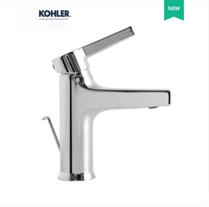 Kohler Bathroom Faucets 28087T Kohler Single Hole Bathroom Faucet With Polished Chrome And Kohler Original Drainer