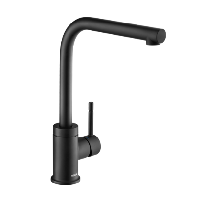 Moen Kitchen Faucets GN60400BL Polished Chrome Black Kitchen Faucets