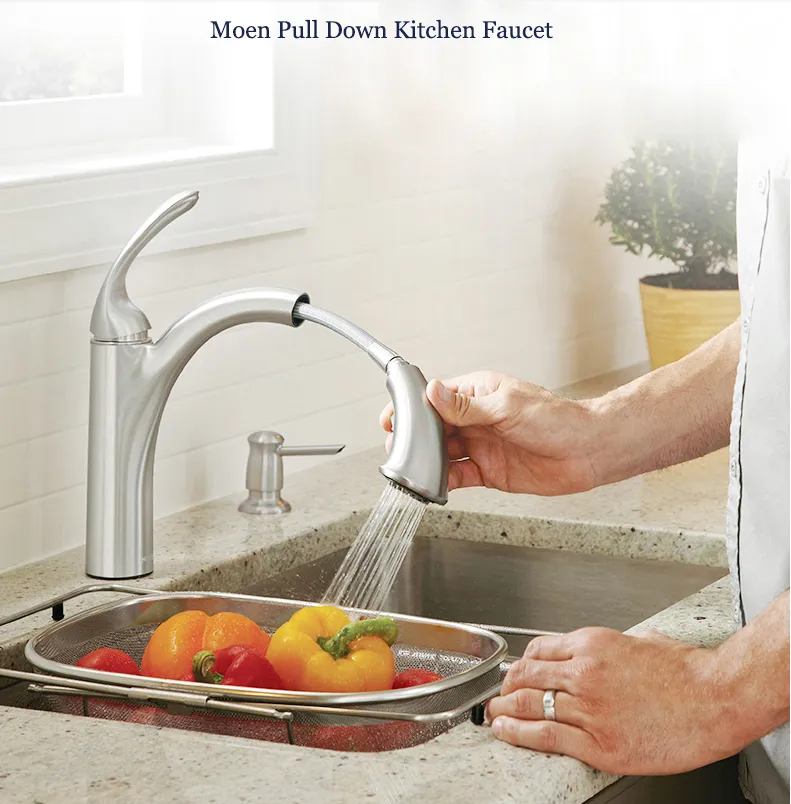 Moen Pull Out Kitchen Faucet