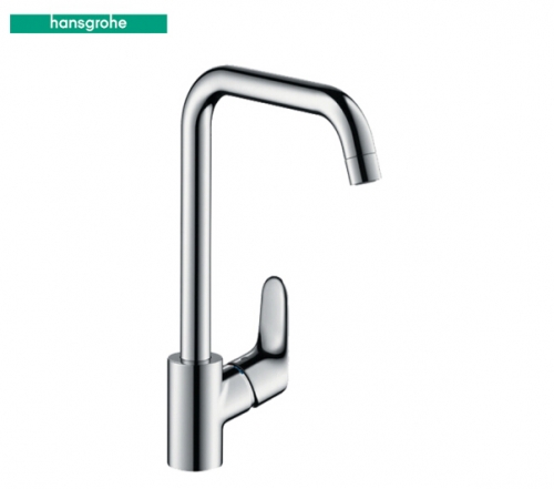 Hansgrohe Kitchen Faucet 31820 Polished Chrome Single Hole Modern Kitchen Faucets Made In Germany