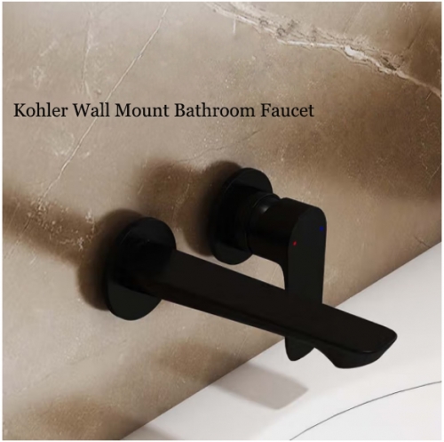 Kohler Bathroom Faucets 25106T Aleo Black Wall Mount Bathroom Faucet