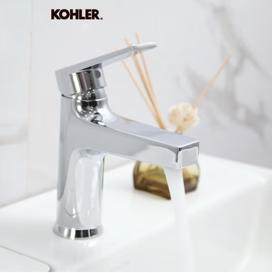 Kohler Bathroom Sink Faucets 74013T Black Taut Single Hole Bathroom Faucet