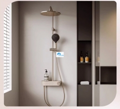 Kohler Shower Faucets 38055T Fluence Thermostatic Rainfall Shower Heads 305 mm Handheld Shower Head 126 mm 3 Modes Spray with Tub Spout