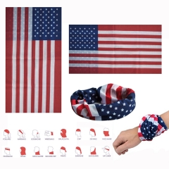 American Flag Magic Bandanna