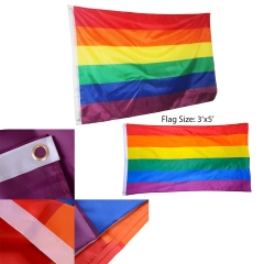 3' x 5' Rainbow Flag