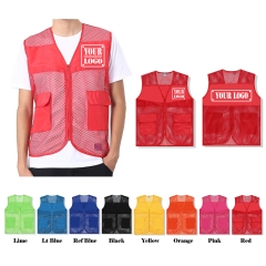Unisex Mesh Safety Vest