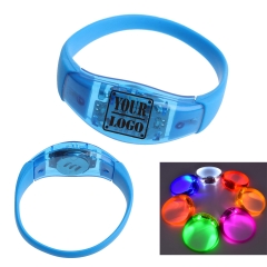 Silicone Sound LED Flashing Bracelets