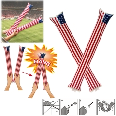 American Flag Cheer Sticks