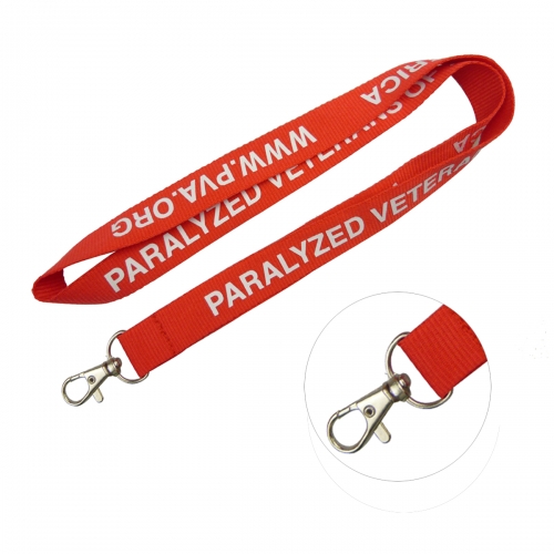 Polyester Neck Lanyard w/ lobster clip