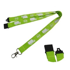 Polyester Neck Lanyard w/ Neck breakaway