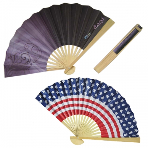 9" Folding Paper Hand Fan,Hand Fans