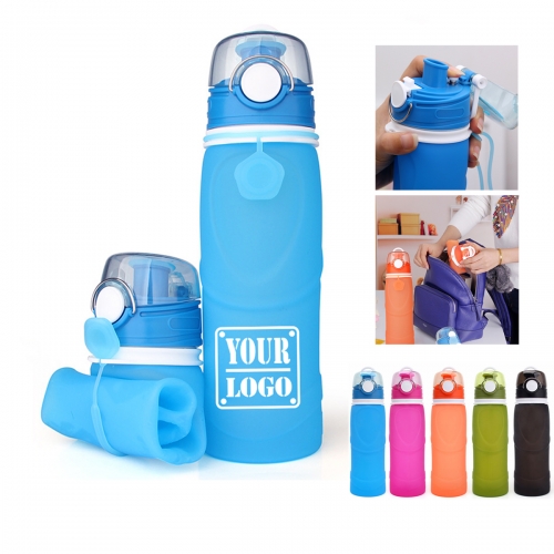 Folding Silicone Water Bottle