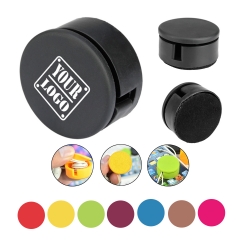 Silicone Earphones Cable winder with Screen cleaner