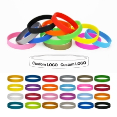 Solid Color Silicone Bracelet