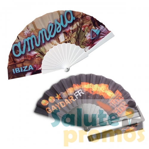 Foldable Plastic Fabric Hand Fan