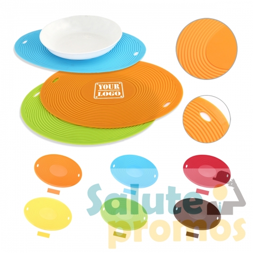 Oval Shape Silicone Placemats