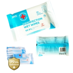 10 Sheets 75% Alcohol Wipes