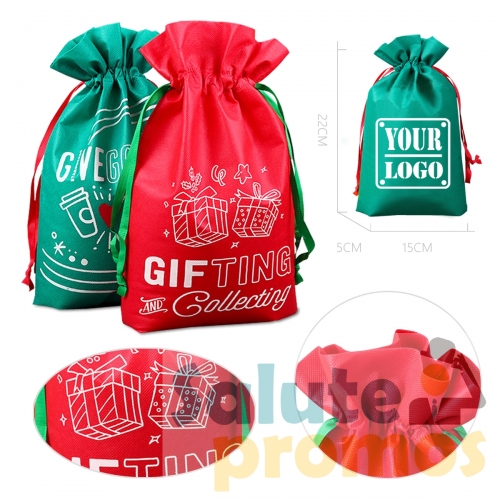 Portable Non-woven Gift Pouch