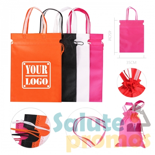 Reusable Non-woven Drawstring Bags