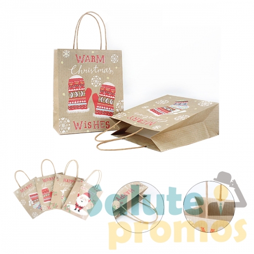 Kraft Paper Shopper Bag