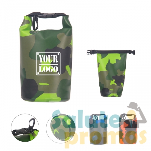 Camouflage Roll Top Floating Dry Storage Backpack