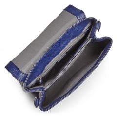 elegant soft handfeel top grain cow leather crossbody bag